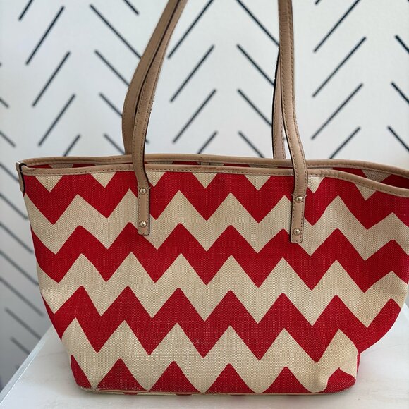 Kate Spade Mexico City Harmony Chevron Tote - Picture 2 of 5
